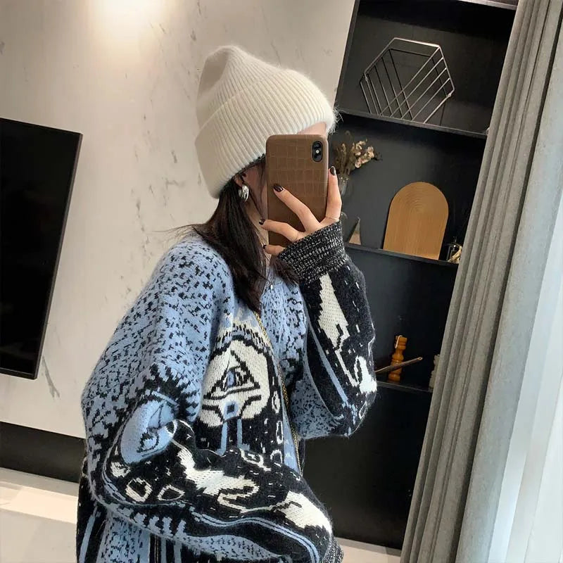 Winter Angola Rabbit Fur Knitted Beanies