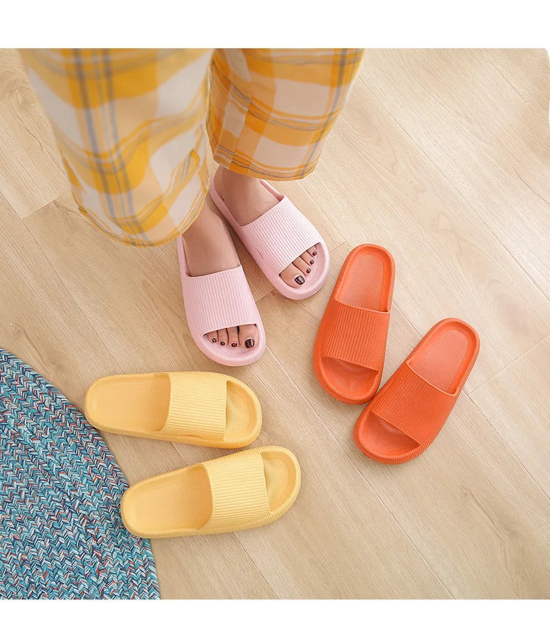 Women Thick Platform Cloud Slippers
