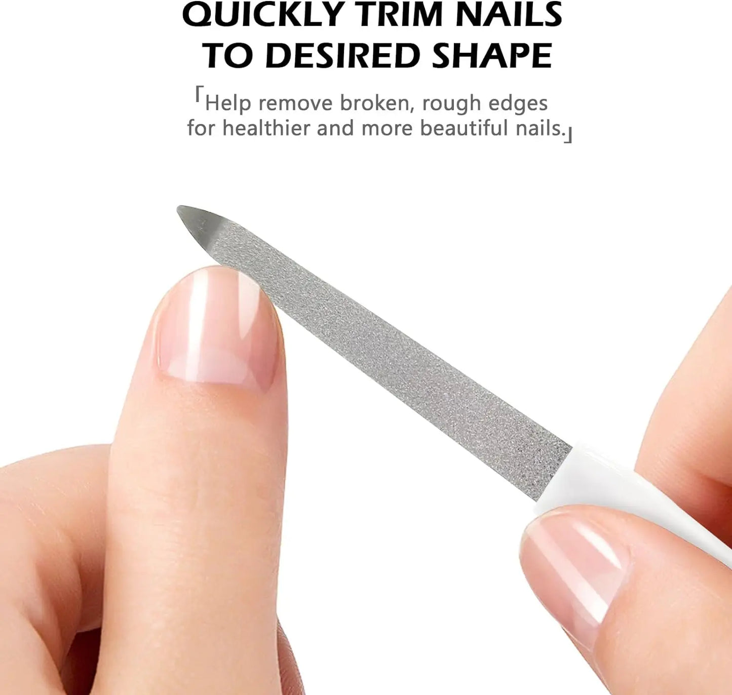 1PC DIY Nail Art Professional Nail File Metal