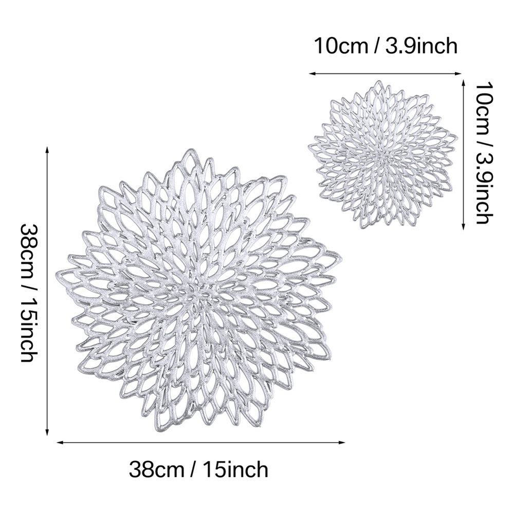 Set of 4 Round Placemats Place Mats