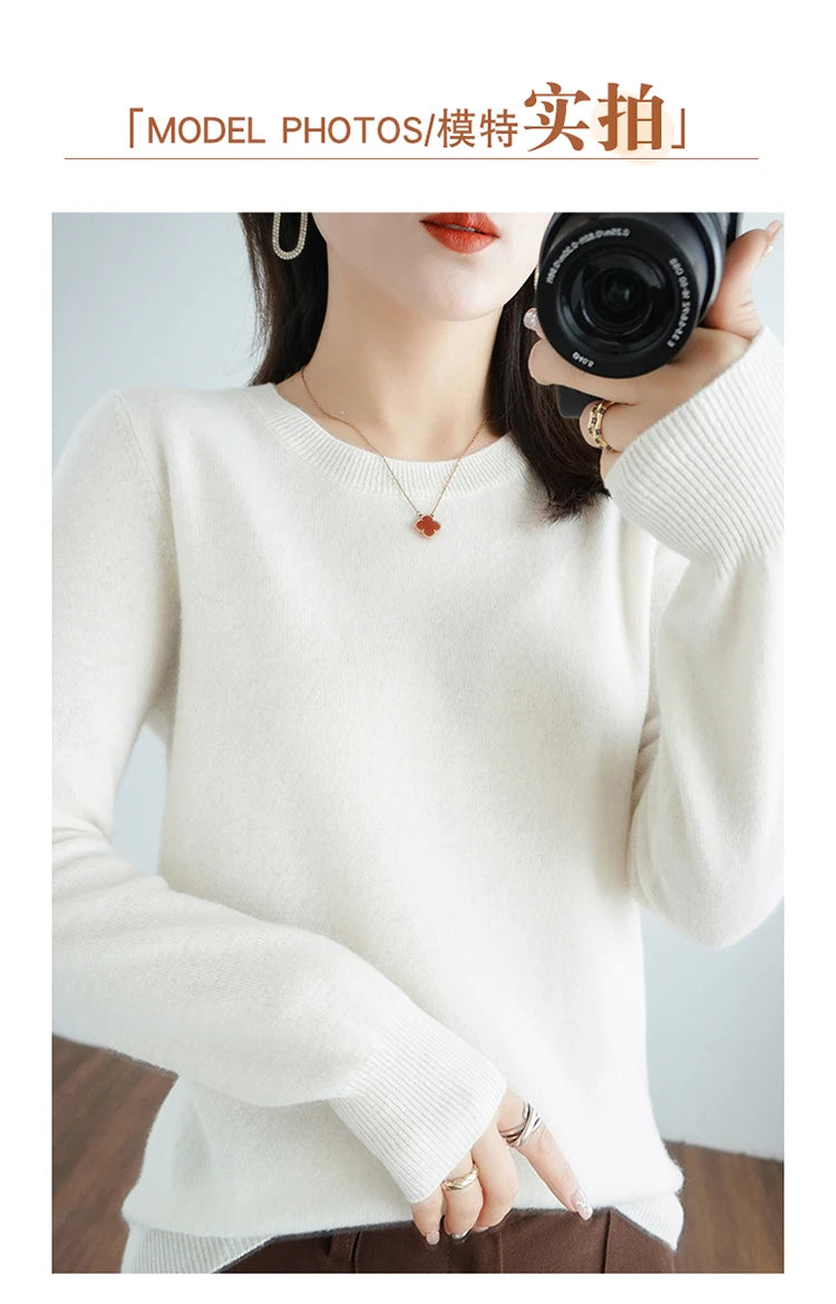 Autumn And Winter Cashmere Sweater