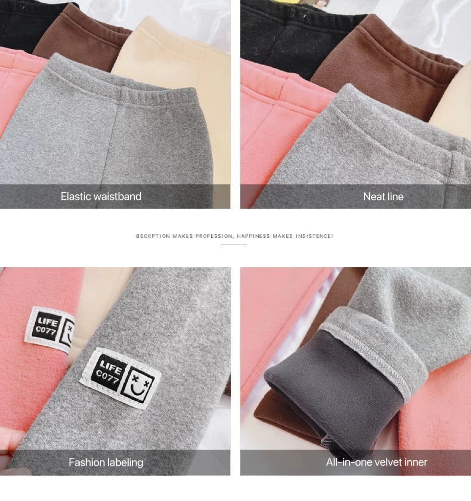 1pcs Autumn Winter Girls Leggings