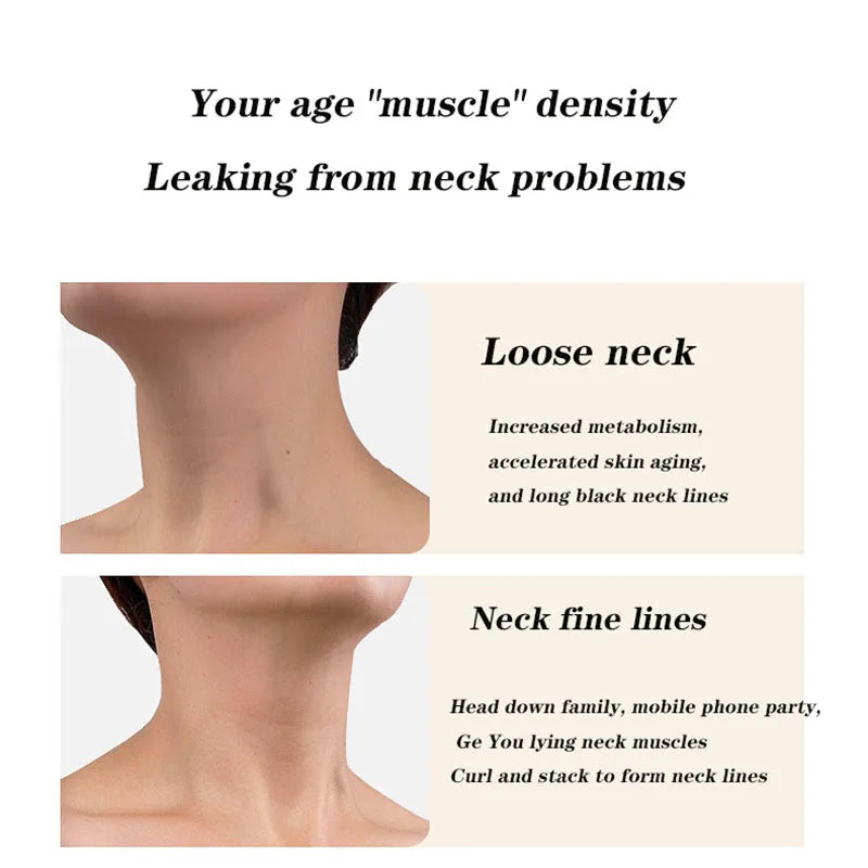 10pcs Gold Firming Neck Mask Moisturizing Nourishing Brightening Hydrating Neck skincare
