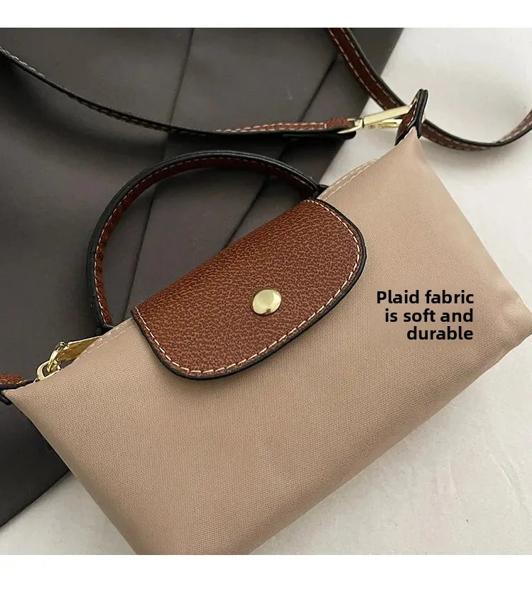 Retro Fashion Nylon Dumpling Bag