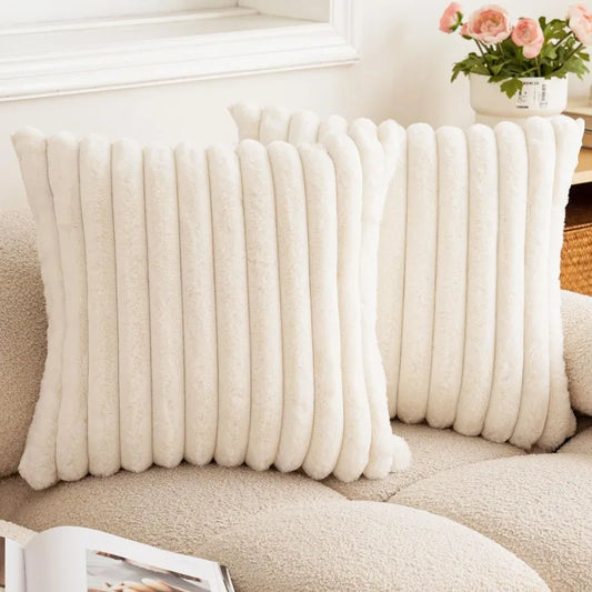 45x45cm Decorative Throw Pillow Cover Sofa Bedroom Striped Soft Pillow Cover Cushion Covers Home Decor