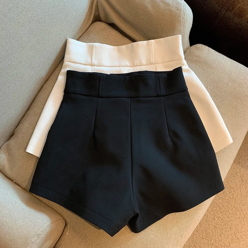 High Waisted Shorts A Line