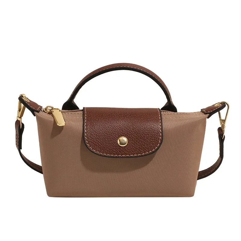 Retro Fashion Nylon Dumpling Bag