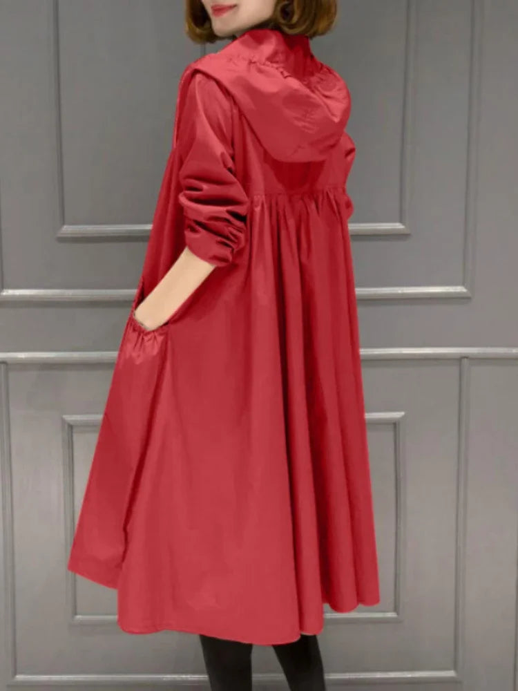 Korean Fashion Coats Thin and Light Windbreaker Women's Clothing