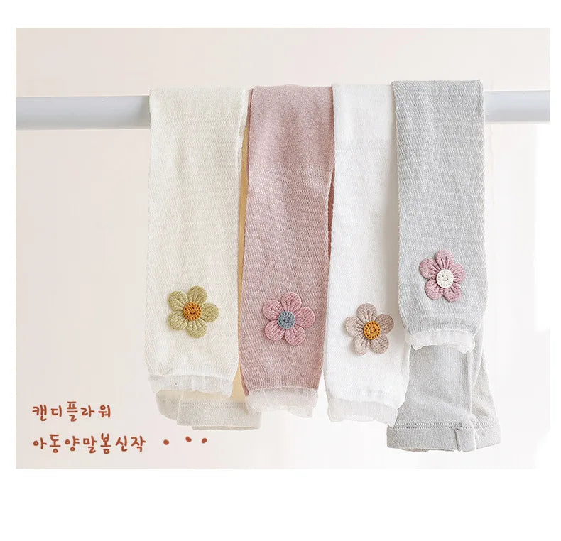 Girls Leggings Kids Hollow Out