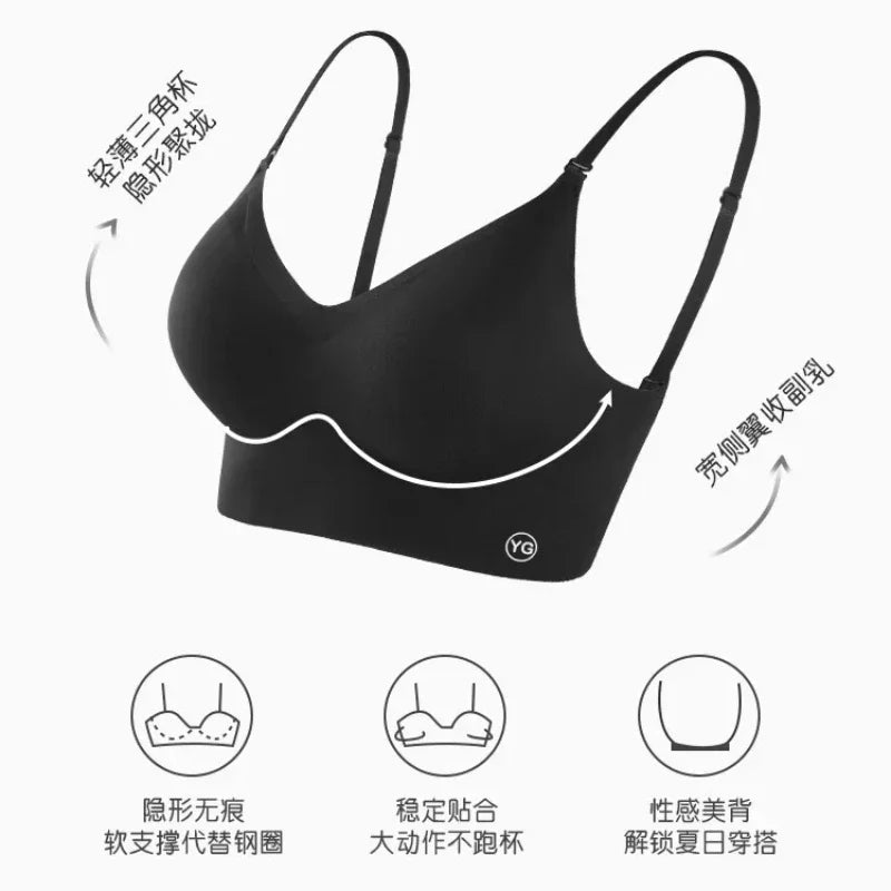 Sexy Large Backless Bra for Women
