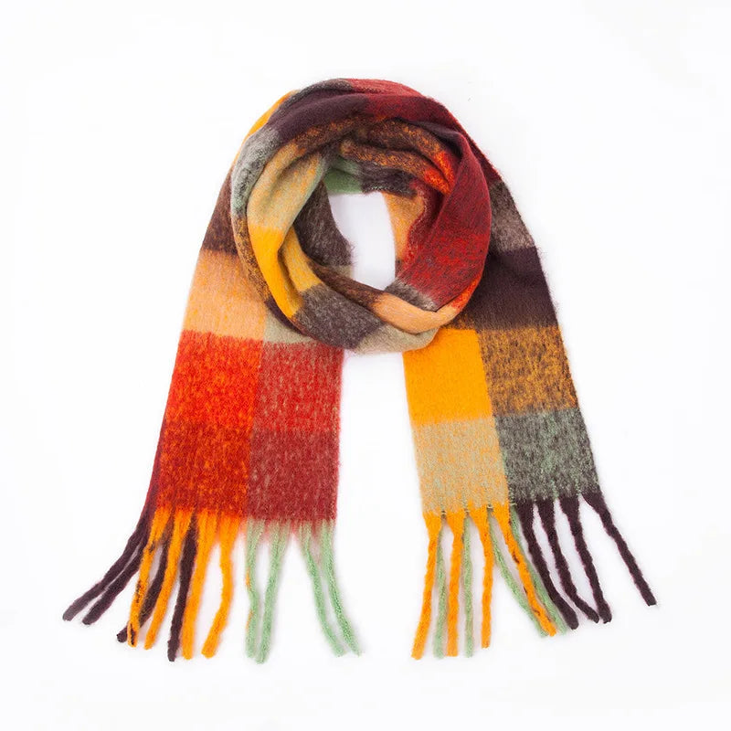Thick Warm Scarf Women Cashmere