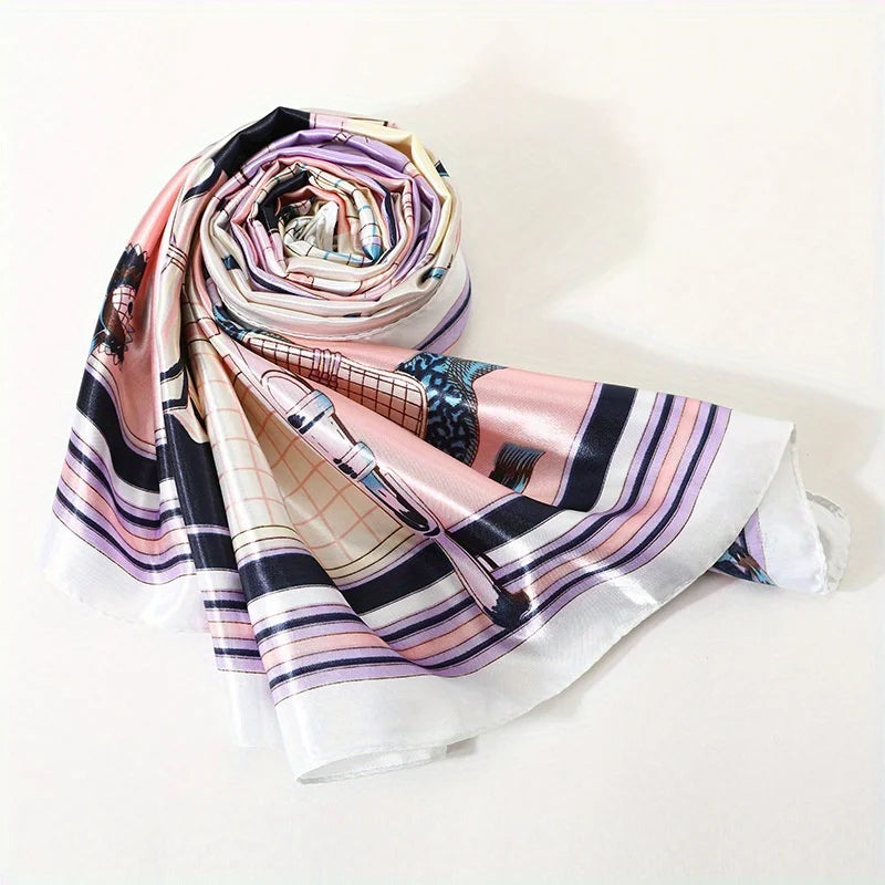 Luxury Silk Shawl Square Scarf