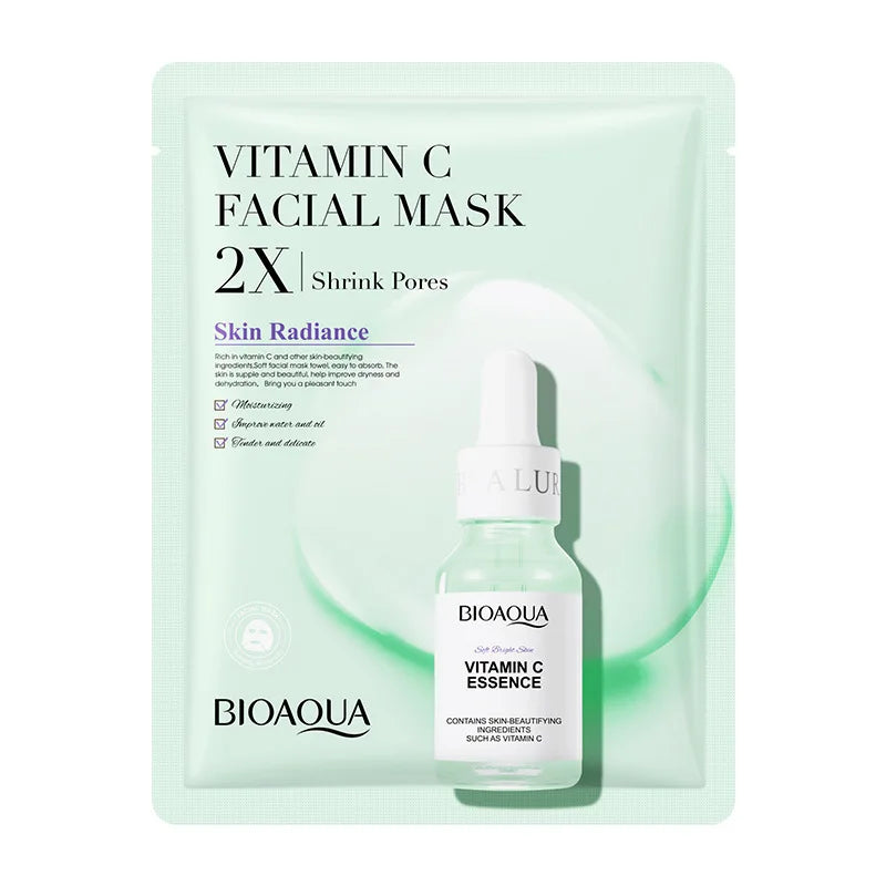 20pcs Centella Collagen Face Mask Moisturizing Sheet Masks