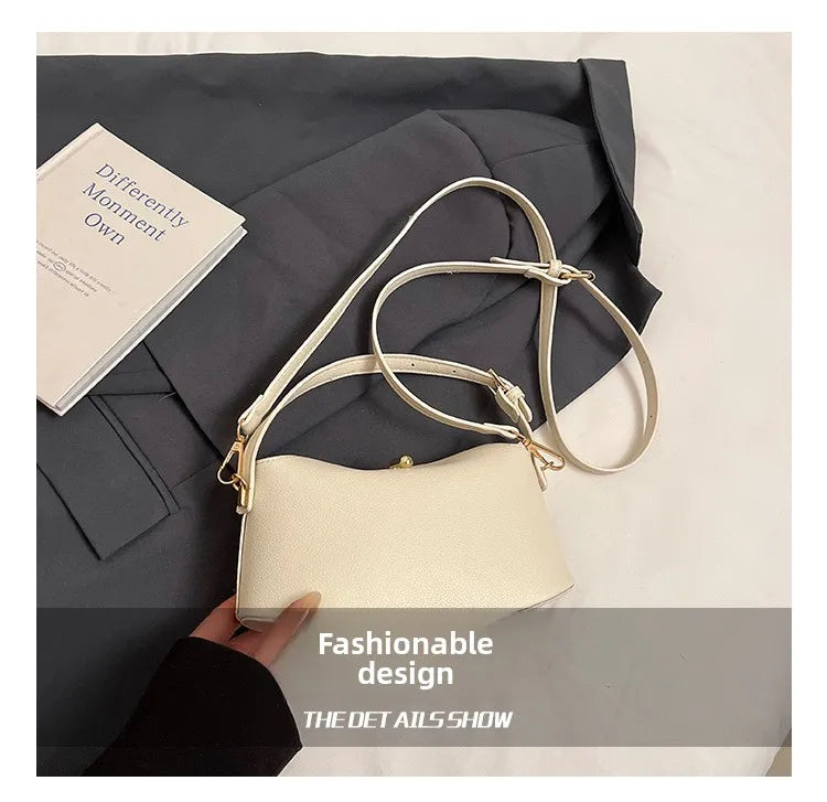 Niche Brand Women's Fashion Handbag Soft Versatile