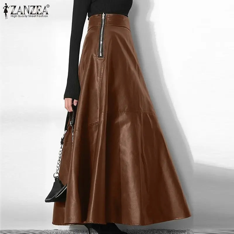 Solid Mujer Faldas