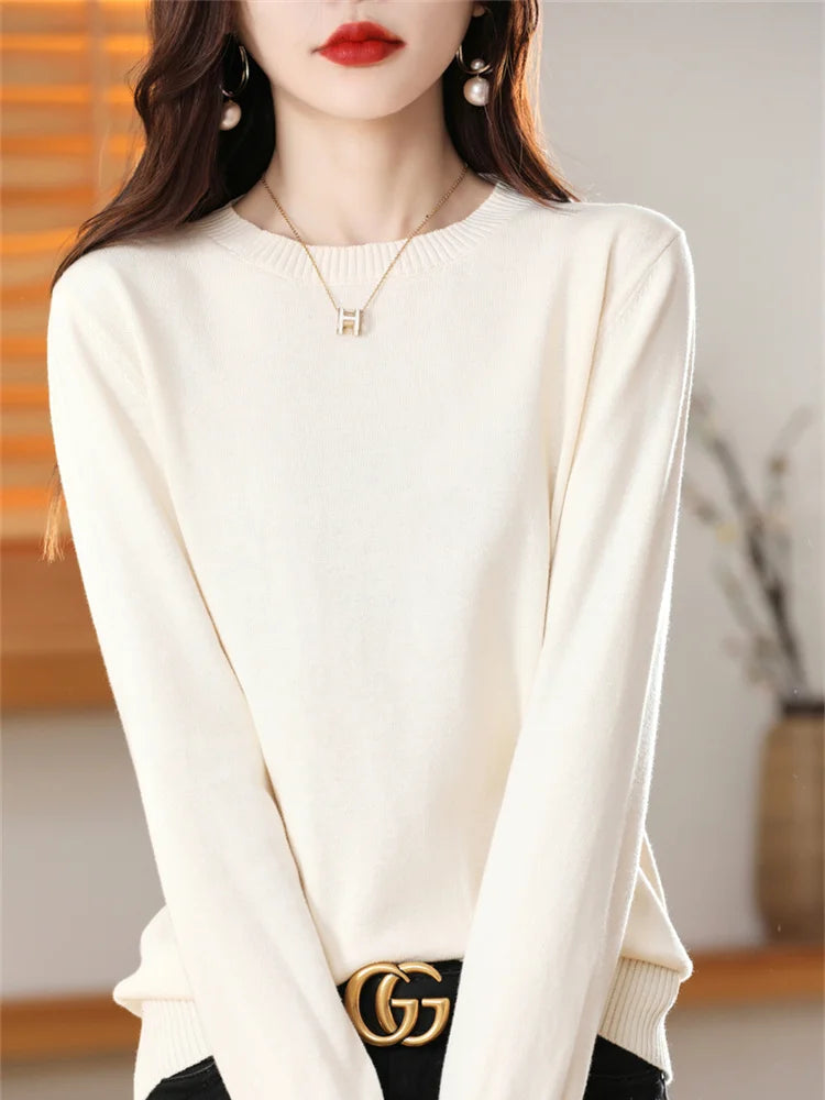 High-quality Cotton Knitted Sweater
