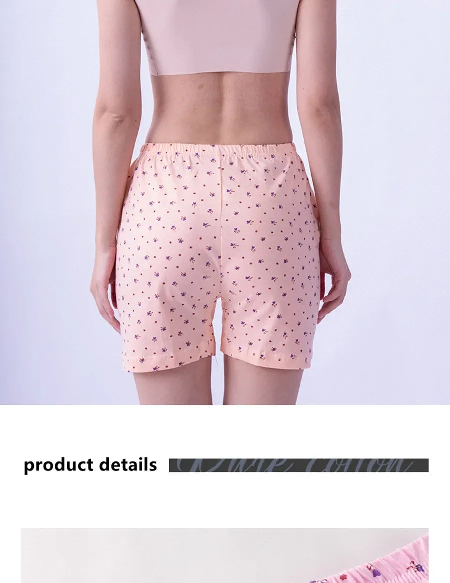 6ps/lot large size Boxer women cotton