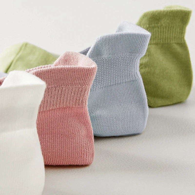 10pieces=5 Pairs Women Socks Casual Breathable High Quality Ankle Sock