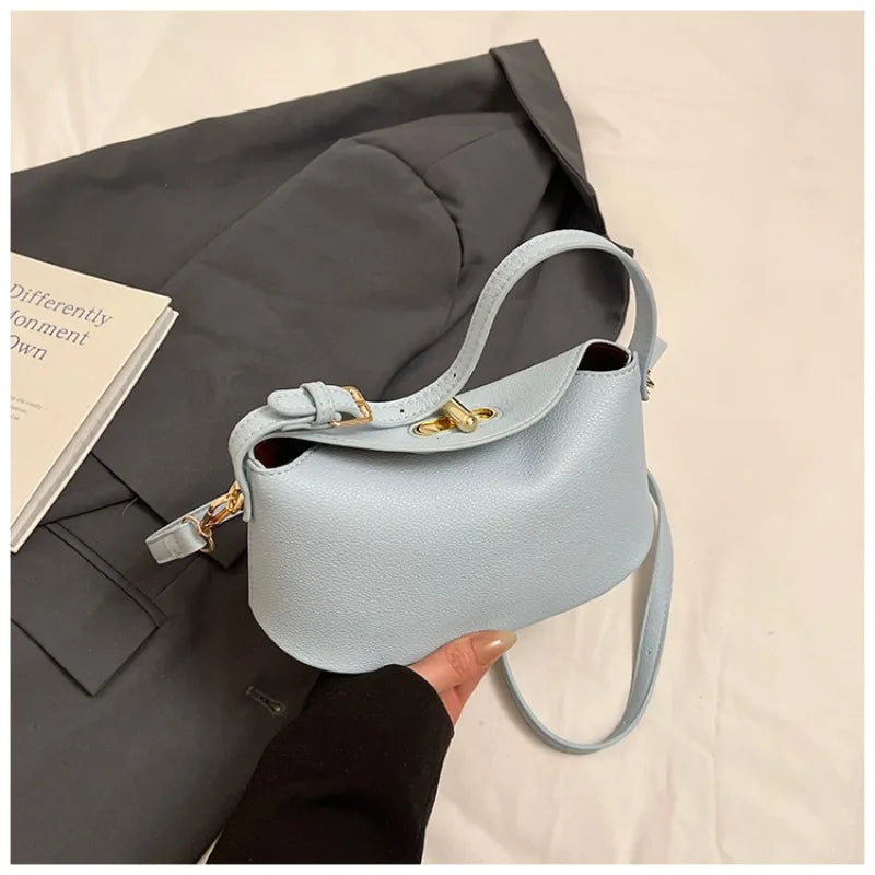 Niche Brand Women's Fashion Handbag Soft Versatile