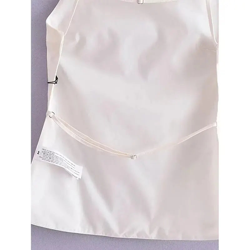 Lace Up Backless