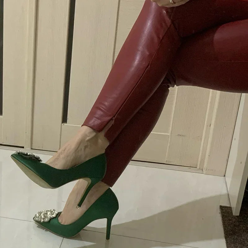 Crystal Drag Queen Pumps