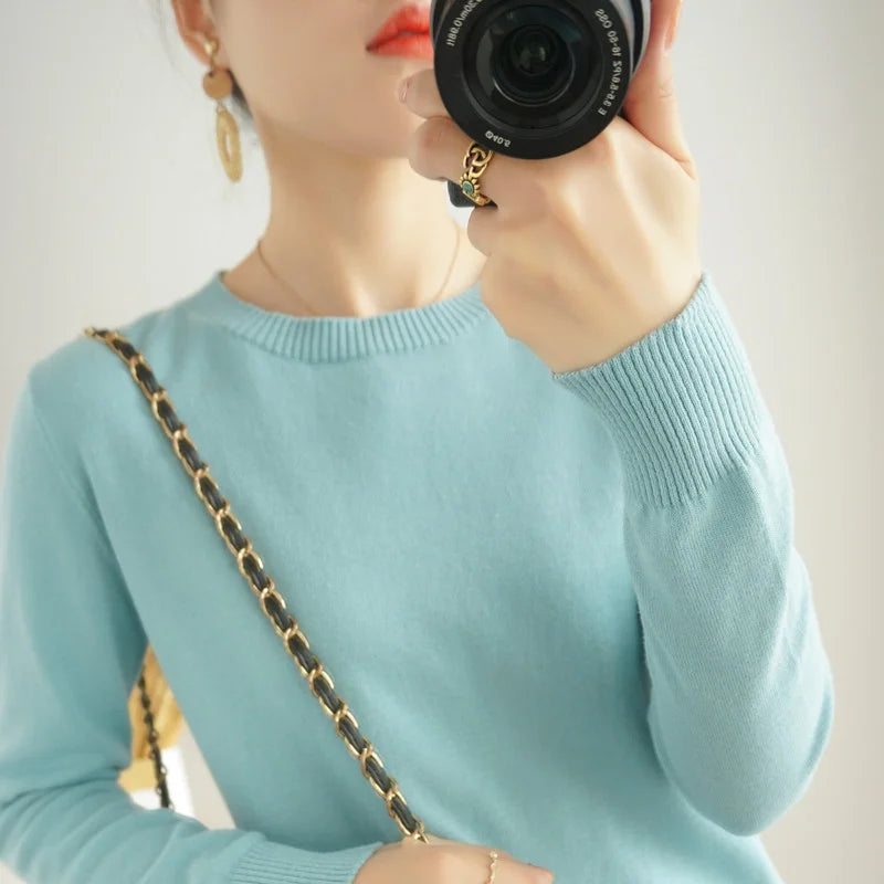 High-quality Cotton Knitted Sweater