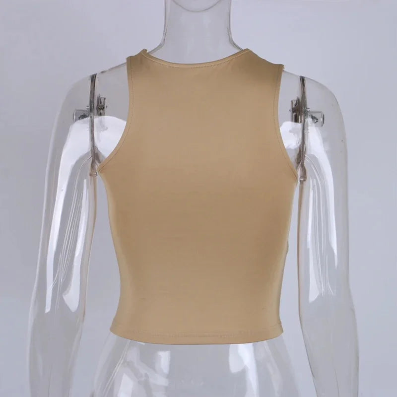 Off Shoulder Tank Irregular