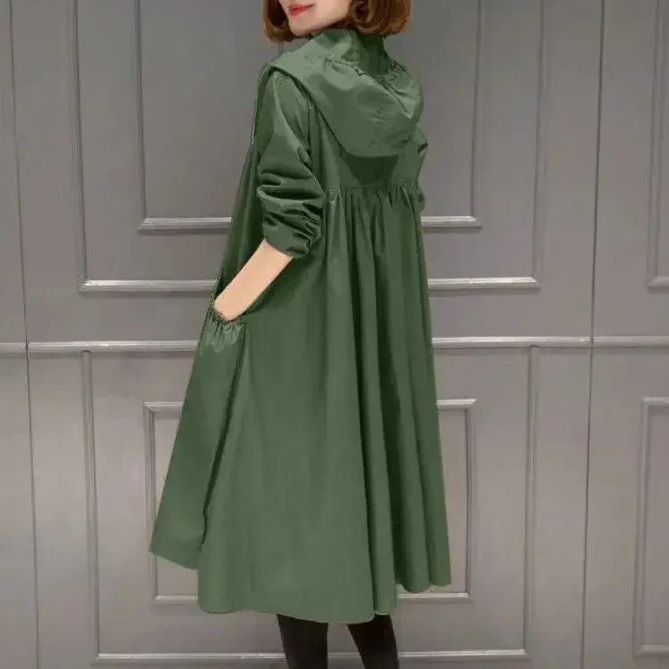 Korean Fashion Coats Thin and Light Windbreaker Women's Clothing