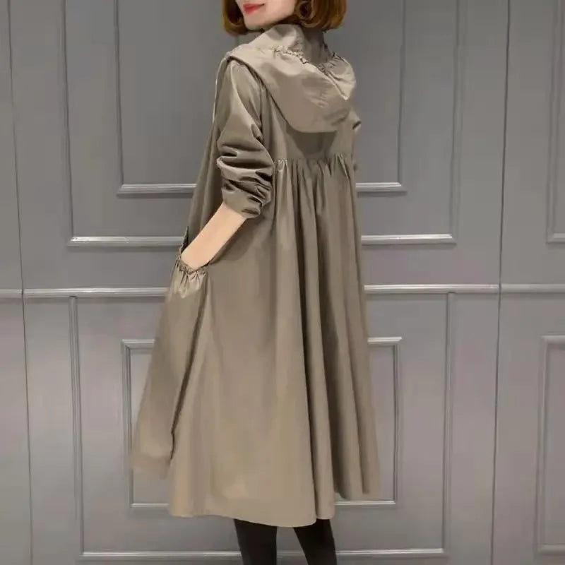 Korean Fashion Coats Thin and Light Windbreaker Women's Clothing