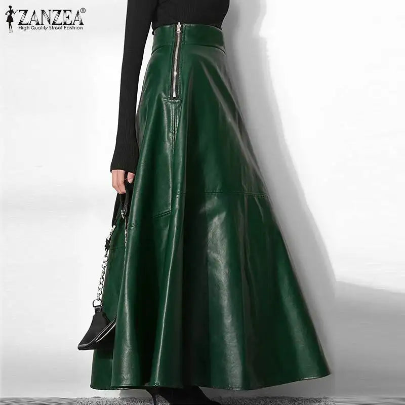 Solid Mujer Faldas