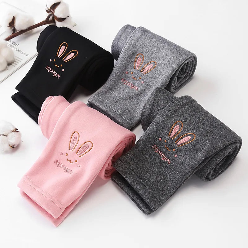 Girls Leggings Autumn Winter Thick Warm