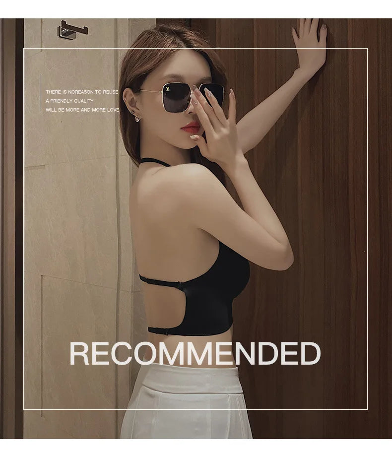 Sexy Large Backless Bra for Women