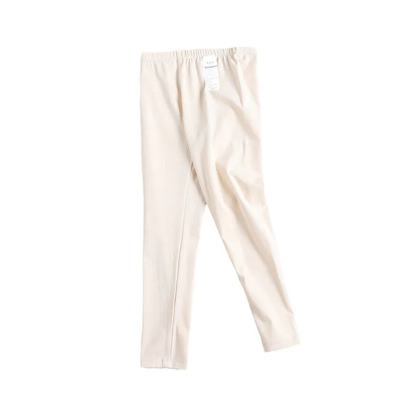 Kids Solid Color Pants