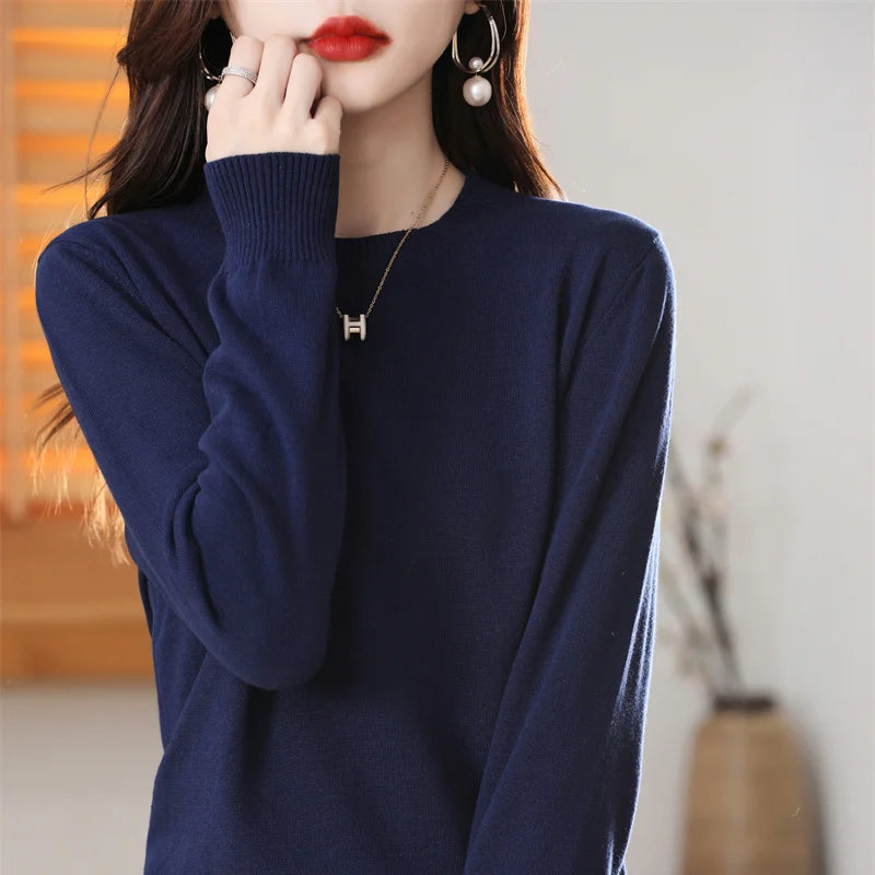 High-quality Cotton Knitted Sweater