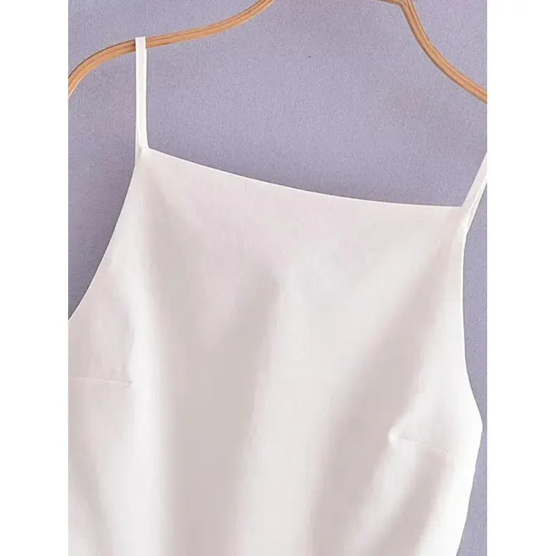 Lace Up Backless