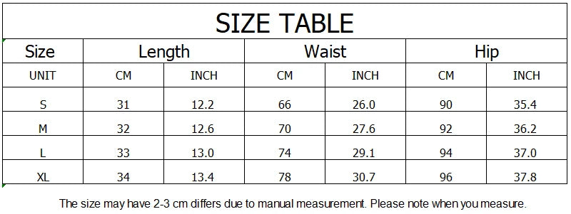 High Waisted Shorts A Line