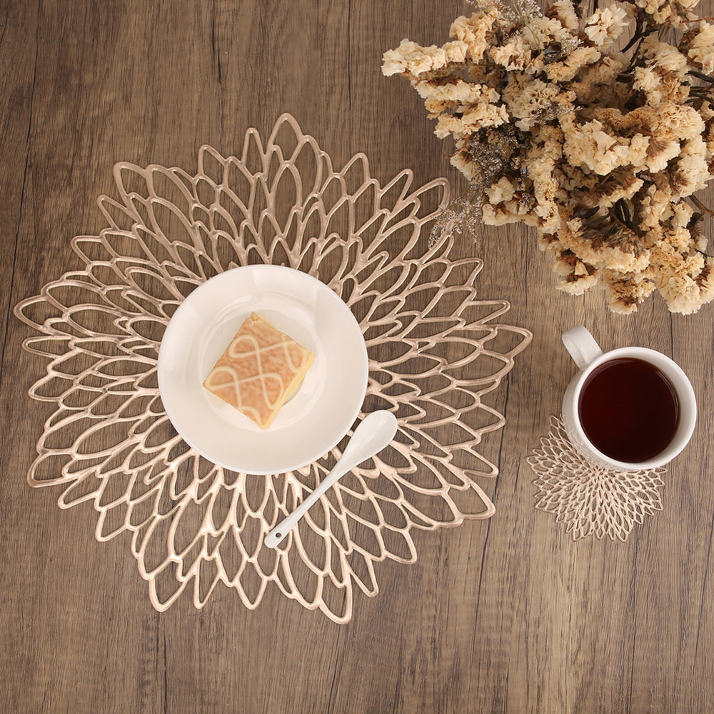 Set of 4 Round Placemats Place Mats