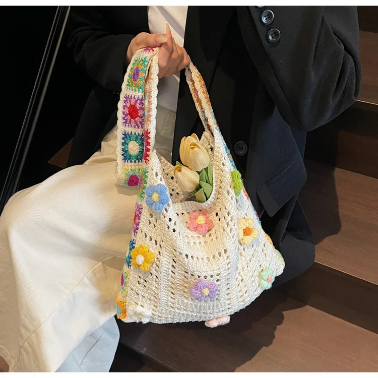 Women's Boho Crochet Bag