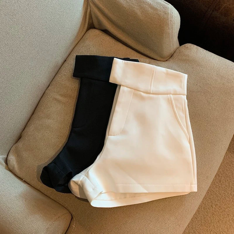High Waisted Shorts A Line