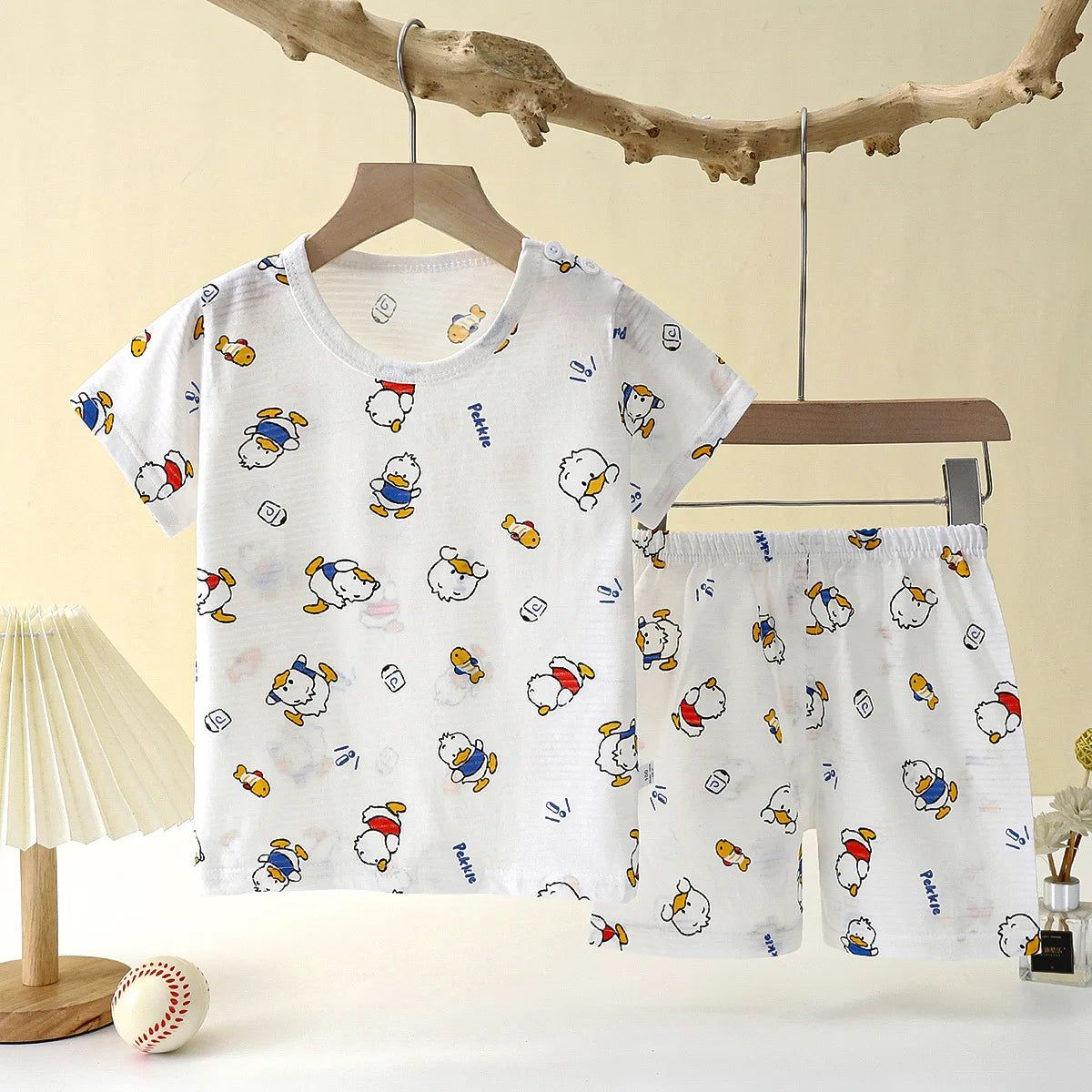New Summer Children Home Clothing Pajamas Set