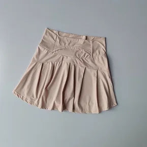 High Waisted Sports Short Skirt