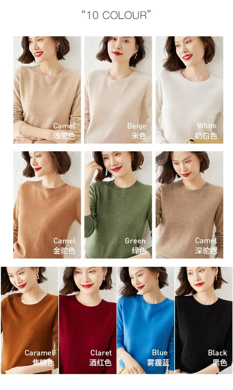 Autumn And Winter Cashmere Sweater