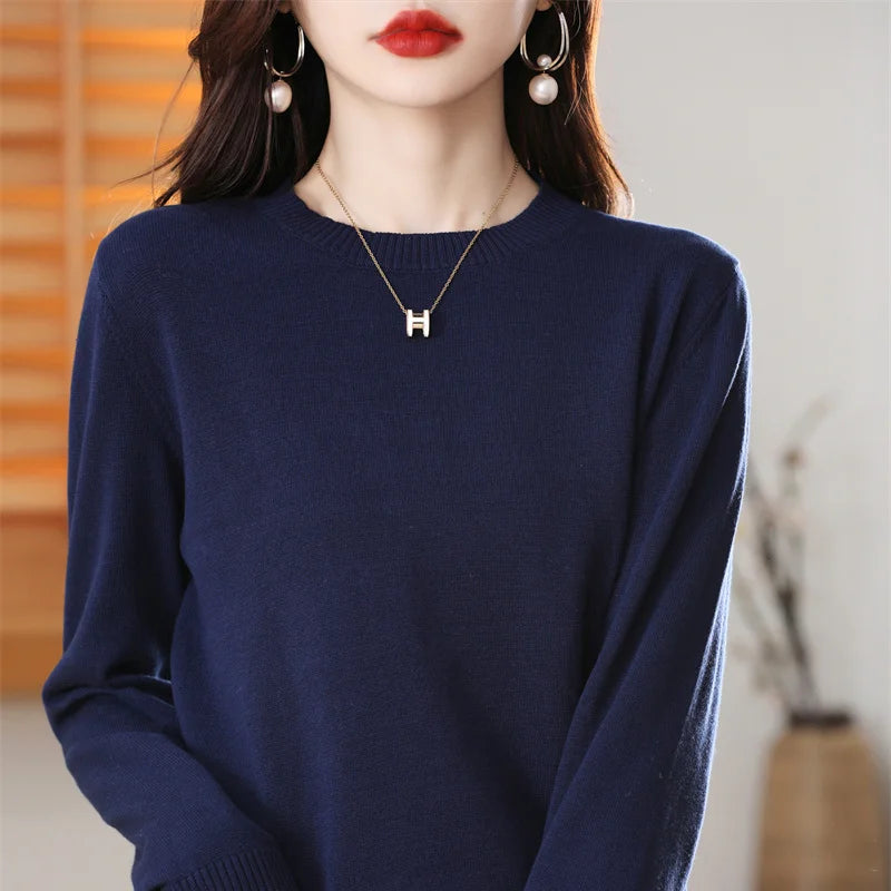 High-quality Cotton Knitted Sweater