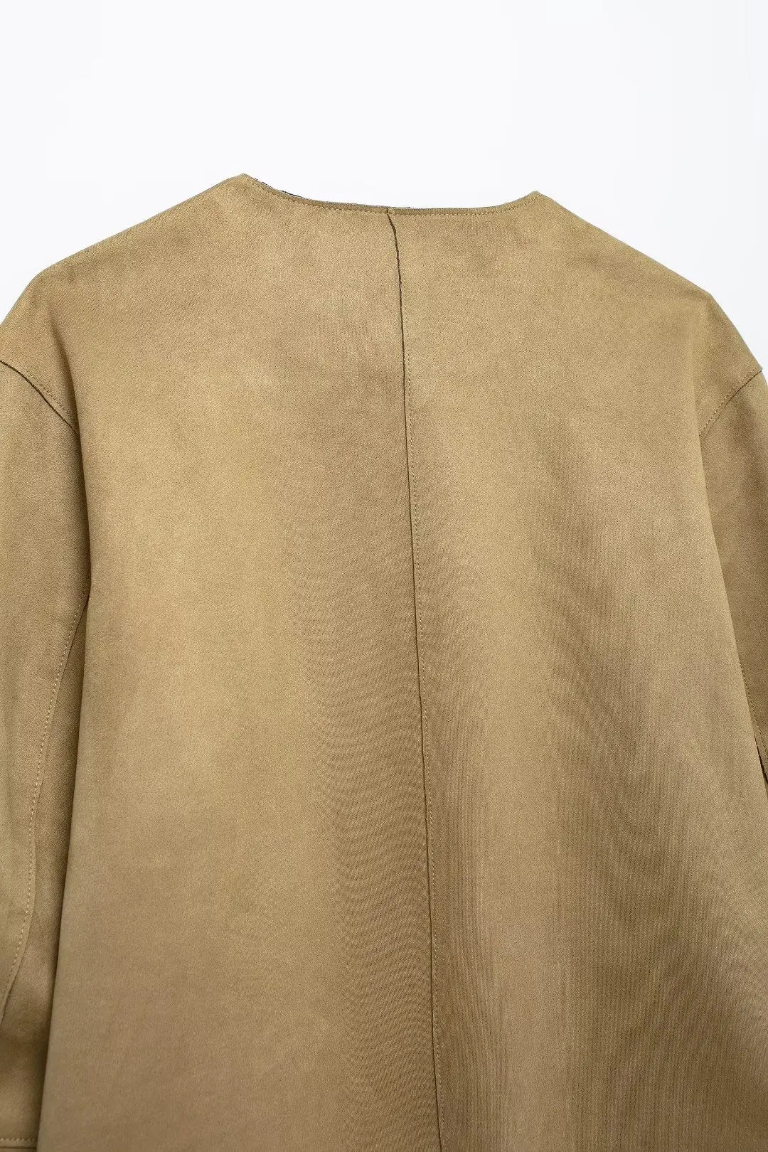 MUJER 2025 Suede Jacket Women Varsity Bomber Jackets
