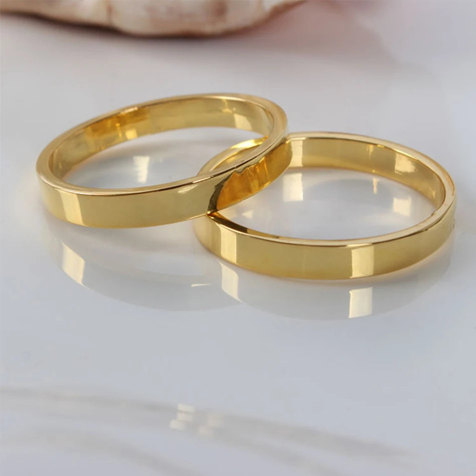4PCS Alloy Metal Simple Napkin Rings