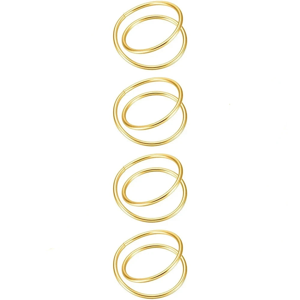 Exquisite Gold Napkin Ring Metal Napkin Rings