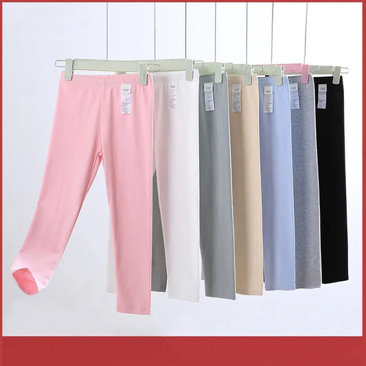 Kids Solid Color Pants