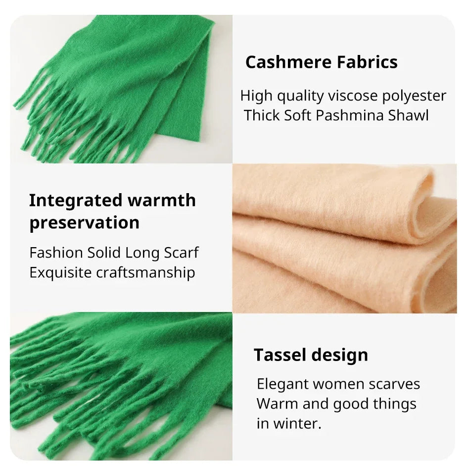 Winter Scarf for Women Cashmere