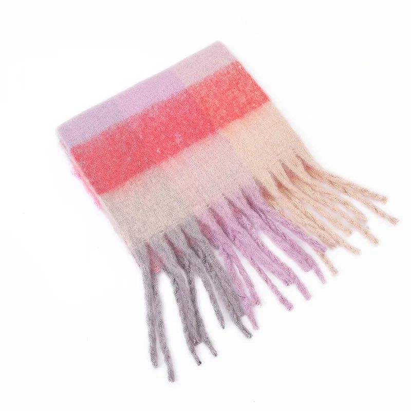 Thick Warm Scarf Women Cashmere