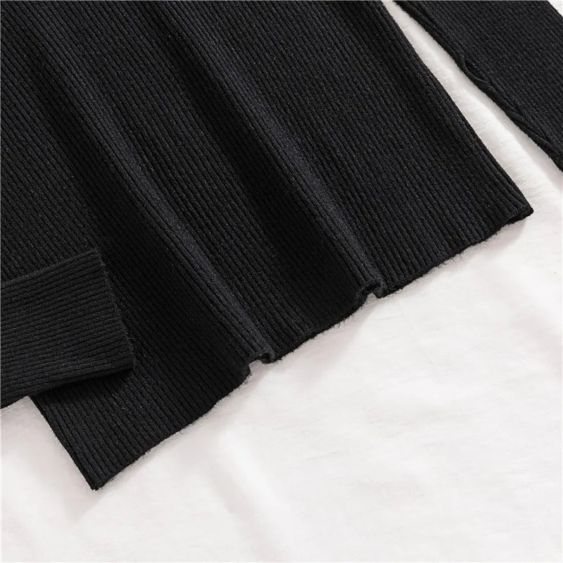 Heliar Women Fall Turtleneck Sweater Knitted Soft Pullovers Cashmere